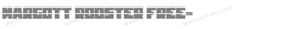 Margott Rooster Free字体转换